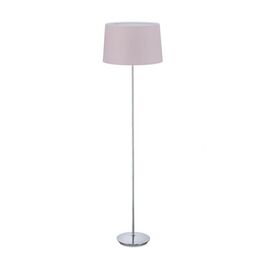 Relaxdays Stehlampe mit Stoffschirm