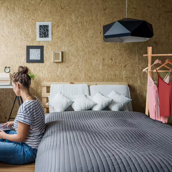 Relaxdays Kleiderständer mit Schubablage