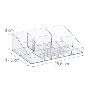 Relaxdays Make Up Organizer 2er Set