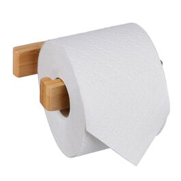 Relaxdays Toilettenpapierhalter Bambus