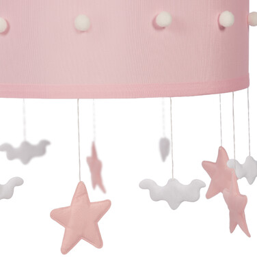 Relaxdays Hängelampe Kinderzimmer Himmel