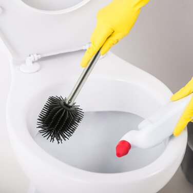 Relaxdays Toilettenbürste Silikon 2er Set