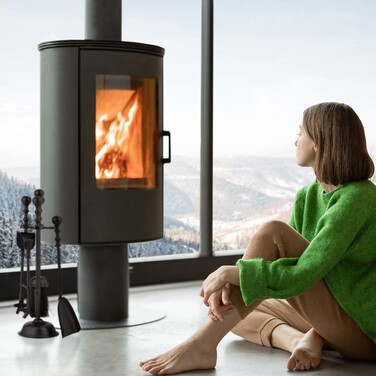 Relaxdays 5-teiliges Kaminbesteck in Schwarz