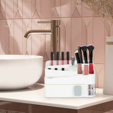 Relaxdays Make Up Organizer mit Schublade