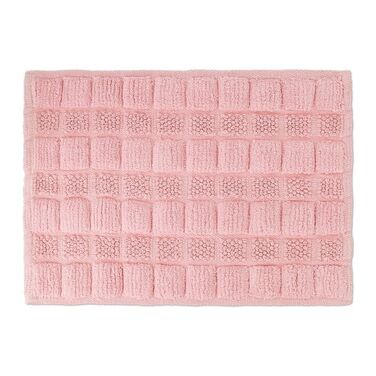 Relaxdays Badematte aus Baumwolle 60x40 cm