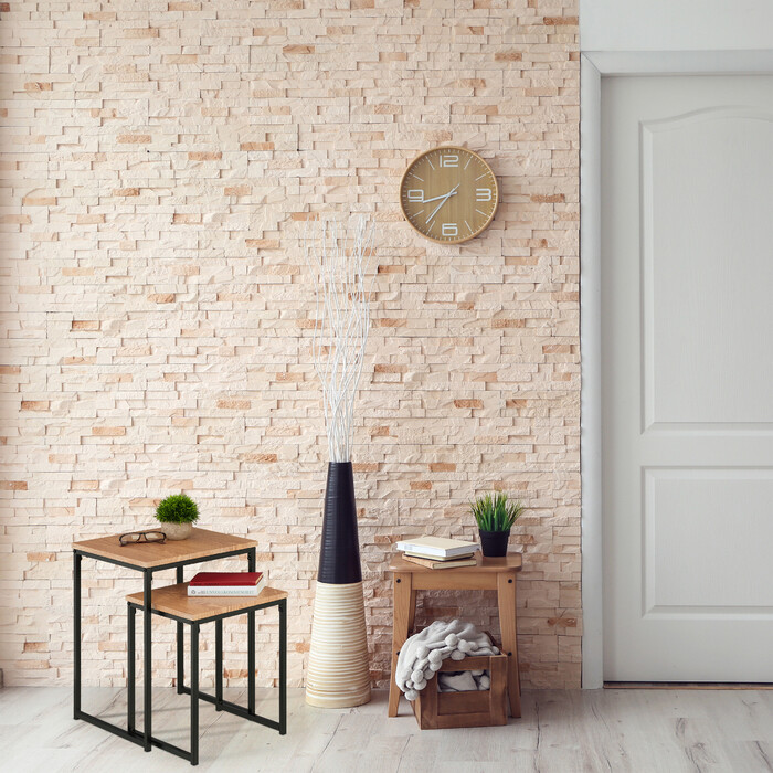 Relaxdays Beistelltisch 2er Set