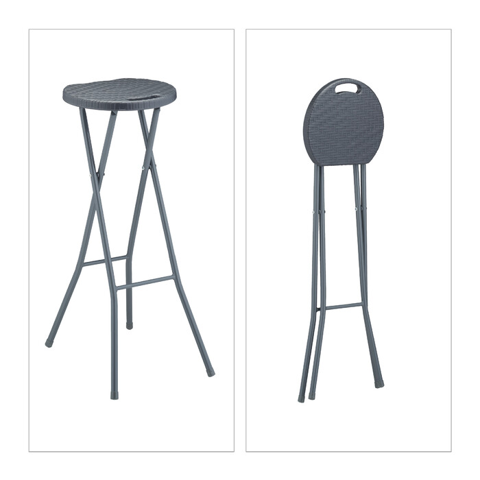 Relaxdays Barhocker 2er Set