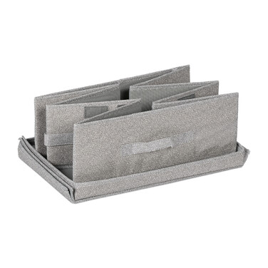 Relaxdays Unterbettkommode mit Deckel 2er Set