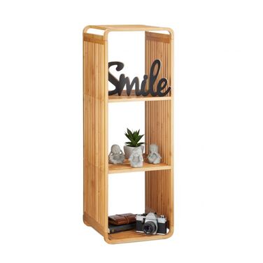 Relaxdays Bambus Regal mit Ablagen
