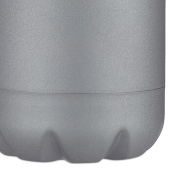 Relaxdays Trinkflasche Edelstahl