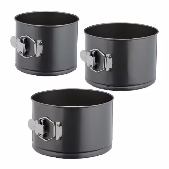 Relaxdays Springform hoch 3er Set