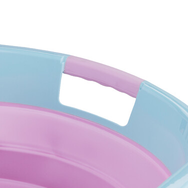 Relaxdays Faltbarer Wäschekorb 22 Liter