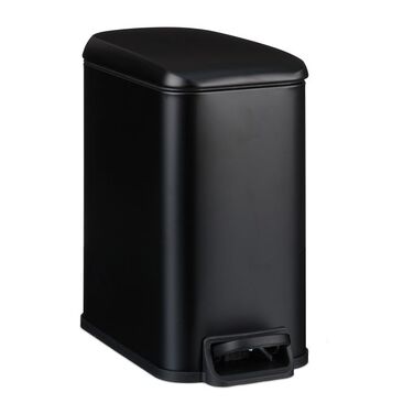 Relaxdays Bad Mülleimer 5 l Softclose