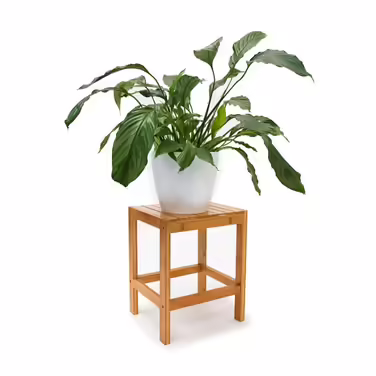 Relaxdays Blumenhocker Bambus