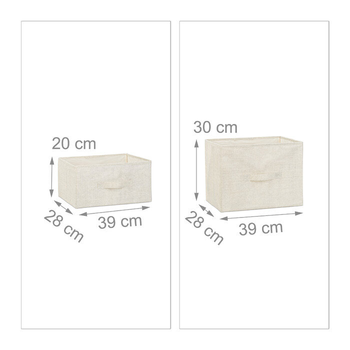 Relaxdays Regalsystem verschiedene Varianten beige