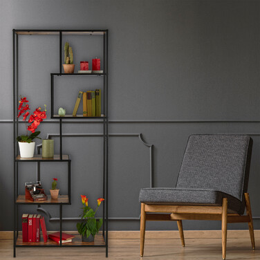 Relaxdays Regal im Industrial Style