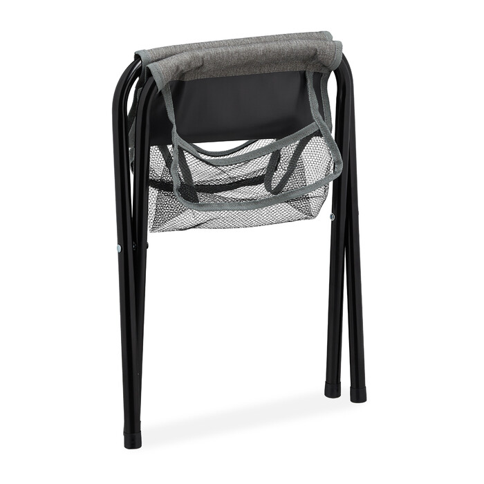 Relaxdays Campinghocker faltbar mit Tasche