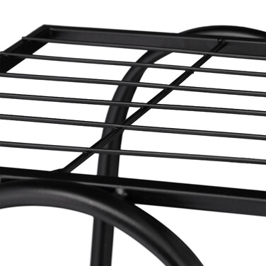 Relaxdays Metall Blumentreppe