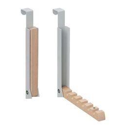 Relaxdays Klappbare Türgarderobe 2er Set