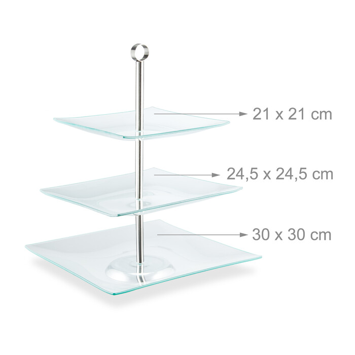 Relaxdays Etagere 3 Etagen