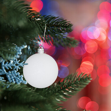 Relaxdays Weihnachtskugeln im 30er Set