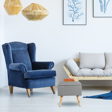 Relaxdays Hocker mit Stauraum
