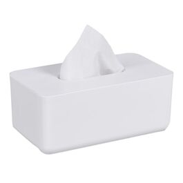 Relaxdays Tücherbox mit Bambusdeckel