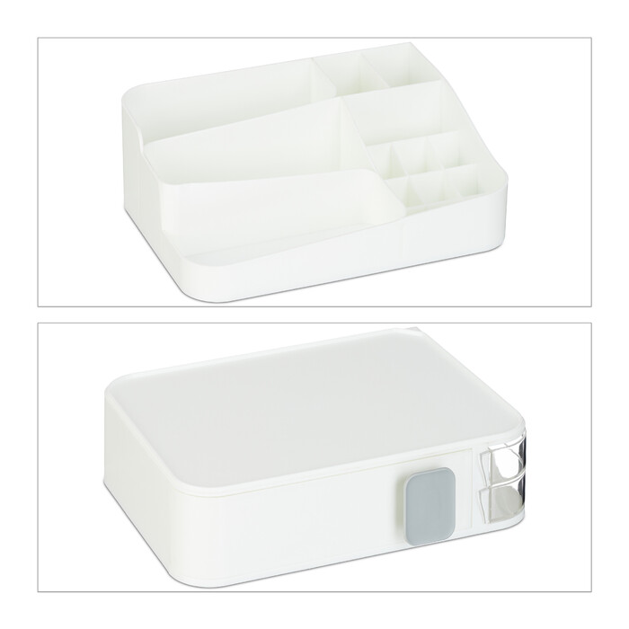 Relaxdays Make Up Organizer mit Schublade