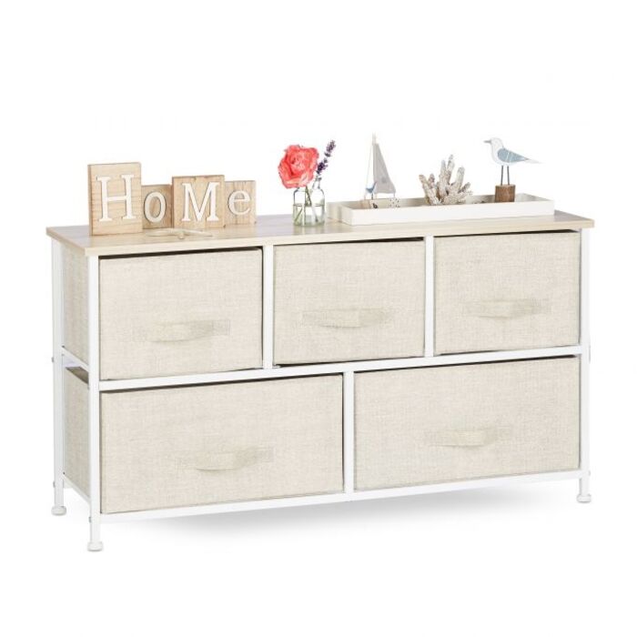 Relaxdays Regalsystem verschiedene Varianten beige