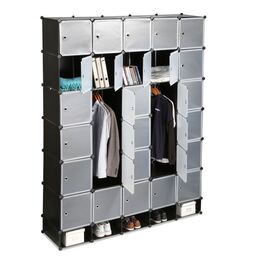 Relaxdays XXL Kleiderschrank Stecksystem
