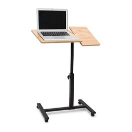 Relaxdays Laptoptisch höhenverstellbar Holz