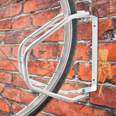 Relaxdays Fahrradständer Wand einstellbar