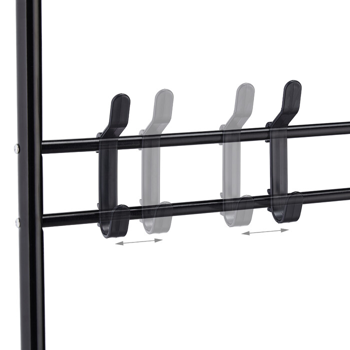 Relaxdays Garderobe mit Schuhablage & Sitzbank