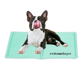 Relaxdays Türkise Kühlmatte für Hunde