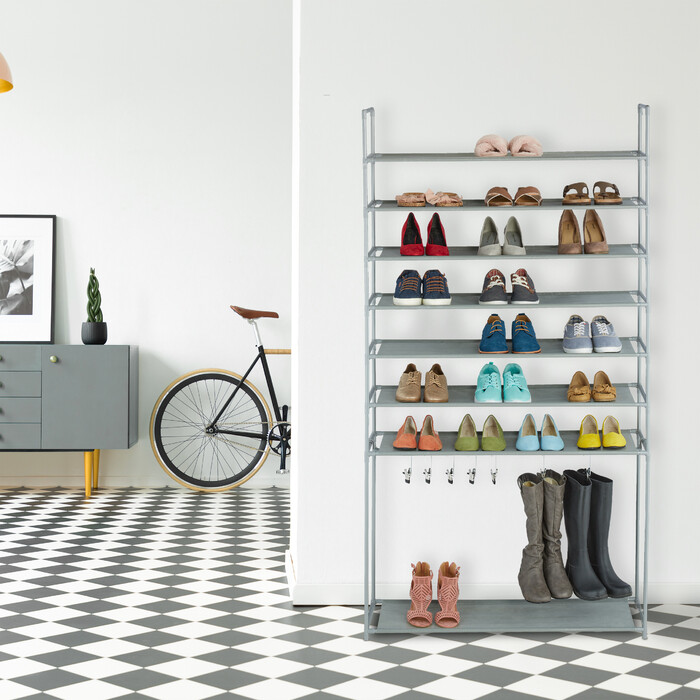 Relaxdays Schuhregal mit Stiefelfach
