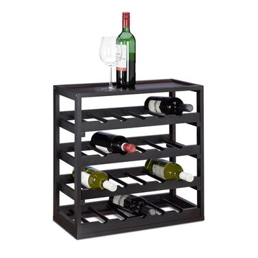 Relaxdays Weinregal Holz
