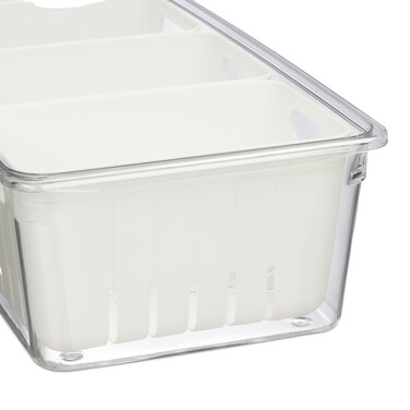 Relaxdays Kühlschrank Organizer 3er Set