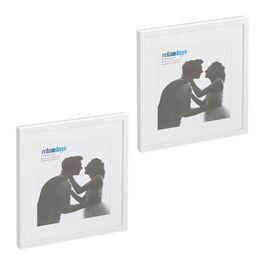 Relaxdays Bilderrahmen 38,5 x 38,5 cm 2er Set