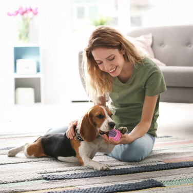 Relaxdays Hundespielzeug Set 10 teilig