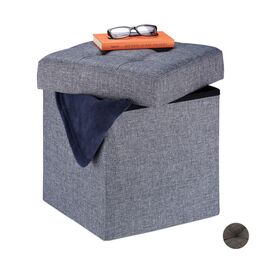 Relaxdays Sitzhocker mit Stauraum