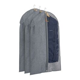 Relaxdays Kleidersack 3er Set - 99 x 58 cm