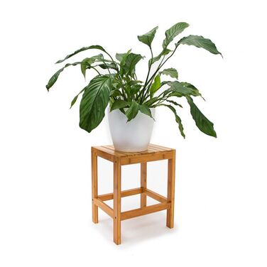 Relaxdays Blumenhocker Bambus