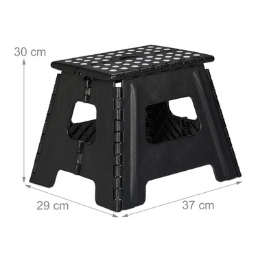 Relaxdays Klapphocker faltbar L