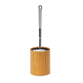 Relaxdays WC-Bürstenhalter Bambus
