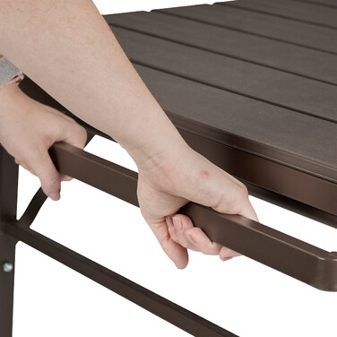 Relaxdays Gartentisch klappbar ausziehbar
