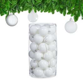 Relaxdays Weihnachtskugeln im 30er Set