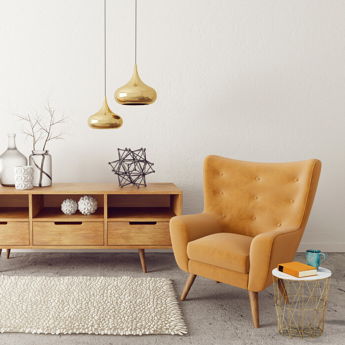 Relaxdays Korbtisch im 3er Set