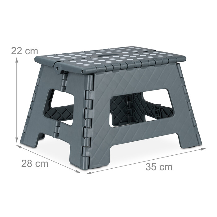 Relaxdays Klapphocker faltbar M