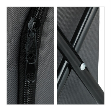 Relaxdays Campinghocker mit Kühltasche