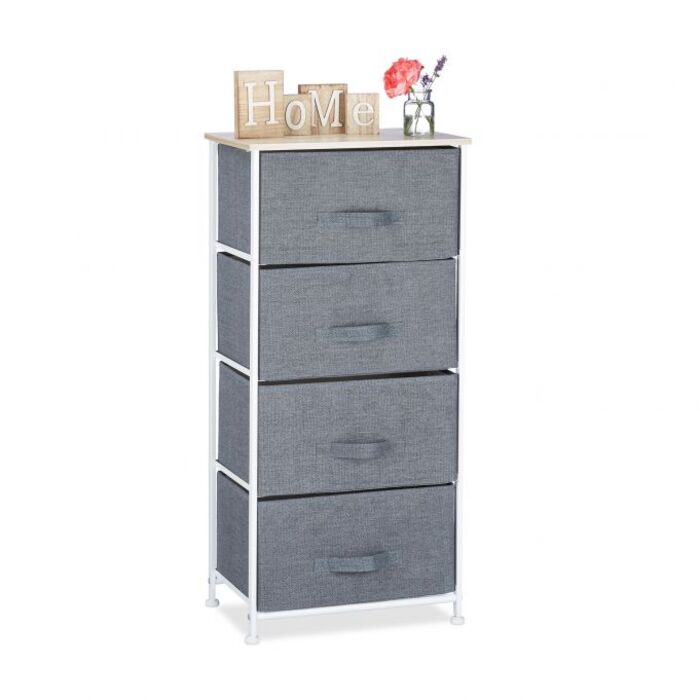 Relaxdays Regalsystem verschiedene Varianten grau